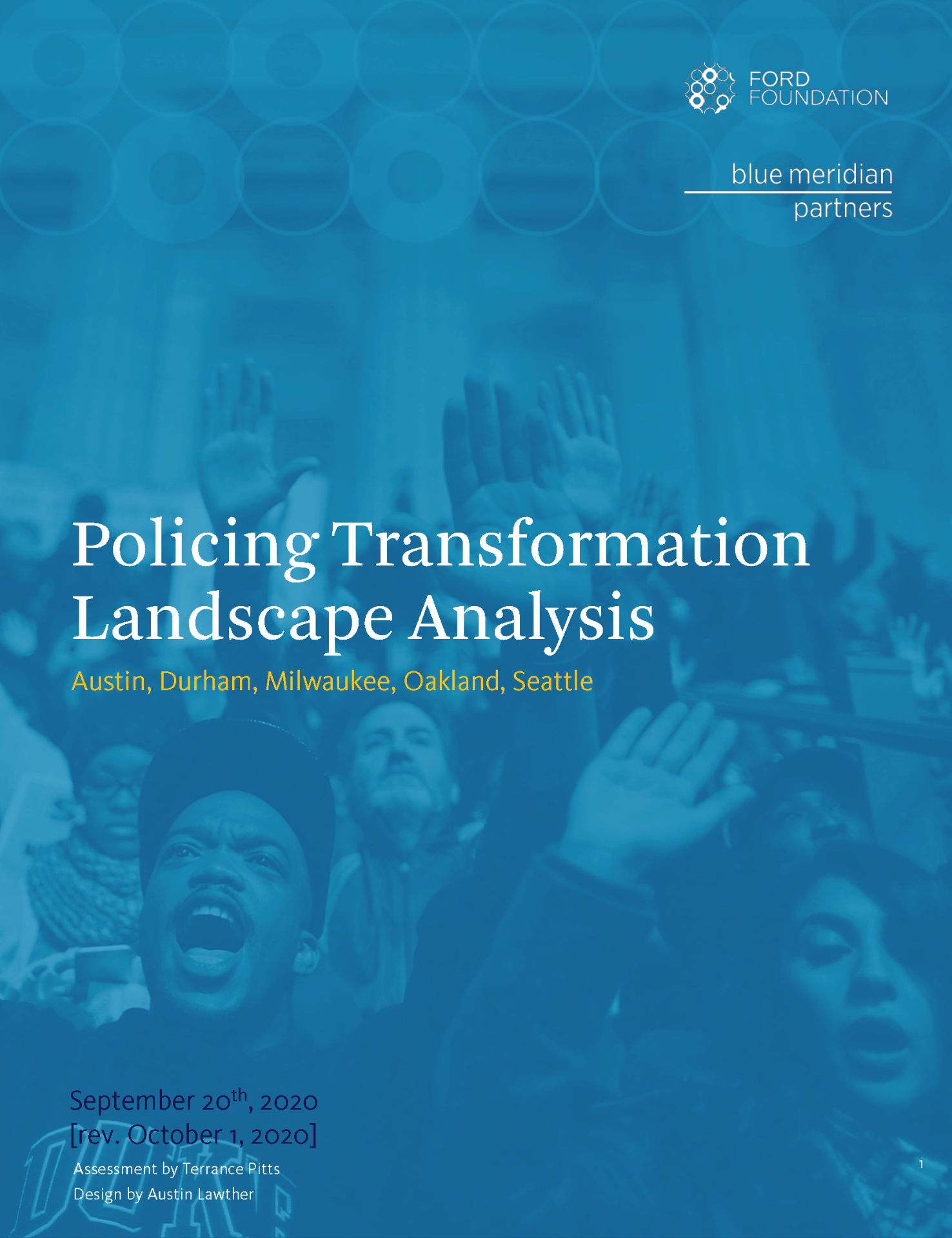Ford Foundation — Policing Transformation Landscape Analysis